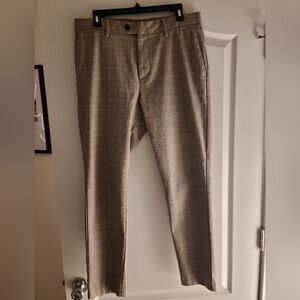 Banana Republic Grayson Glen Plaid Pant
